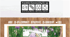 Desktop Screenshot of franklincommunity.coop